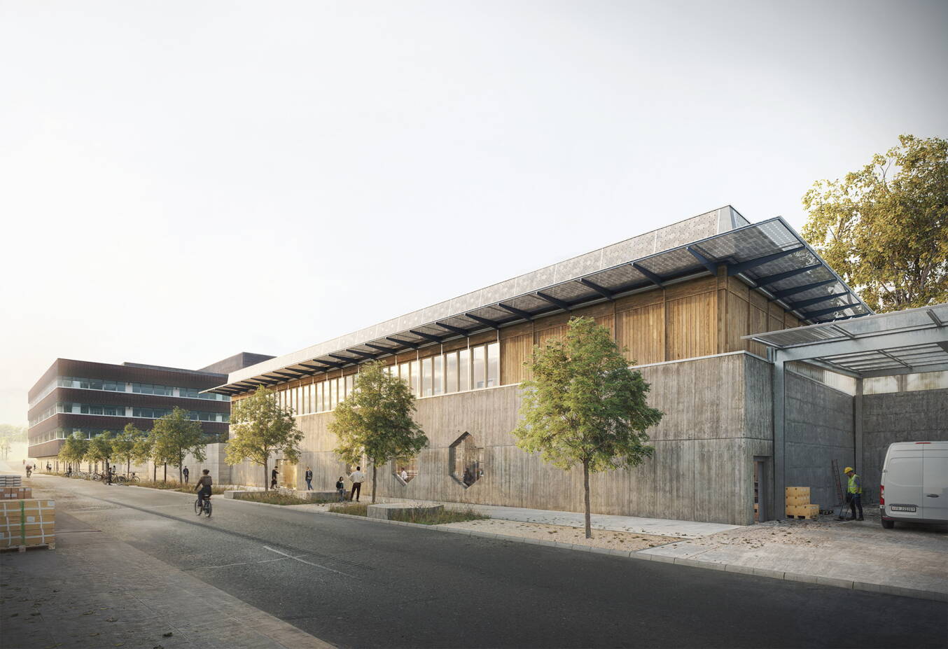 Neubau Bienenforschungszentrum - Posieux